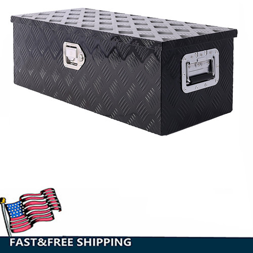 Truck bed tool box aluminum - tool,